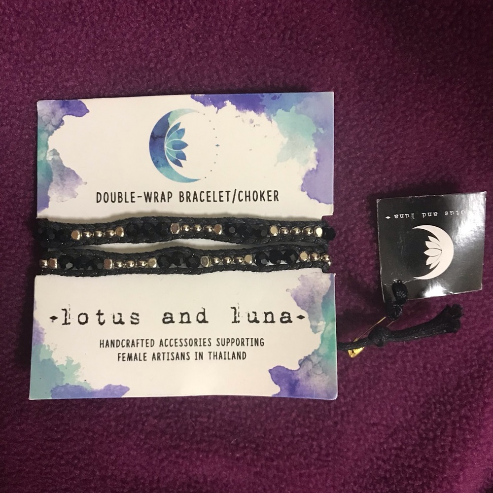 Lotus and Luna Bracelet Set
